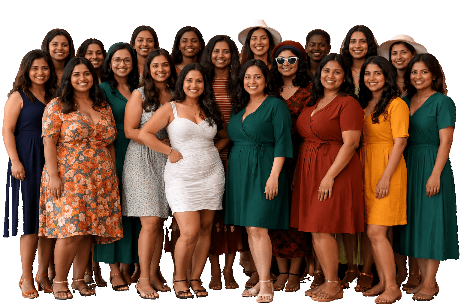 PriMoha community — women of all shapes and sizes